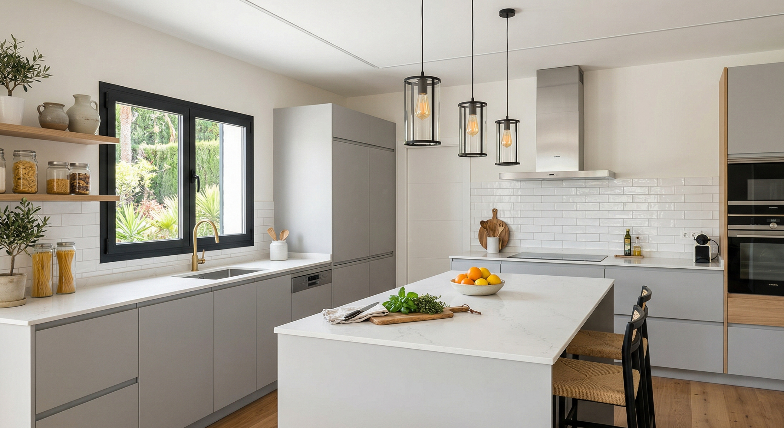 Reforma de cocina moderna en Valencia